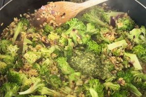 orzo met broccoli stap 5