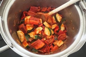 paprika courgettesoep stap 2