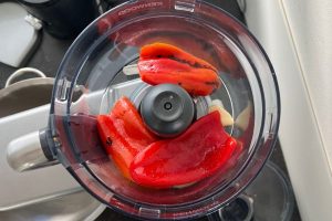 pasta kikkererwten paprikasaus stap 1