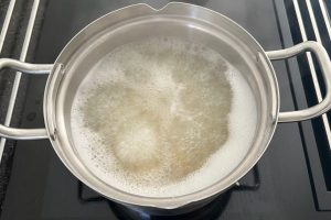 pasta kikkererwten paprikasaus stap 3