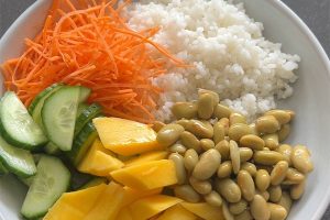 poke bowl met kip stap 2