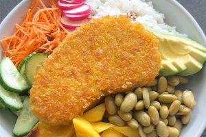 poke bowl met kip stap 3