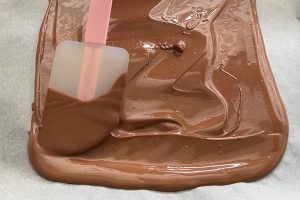 Halloween chocolade bark stap 3