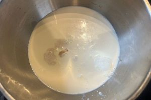 lactosevrije creme brulee stap 1