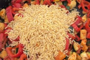 orzo ovenschotel stap 3