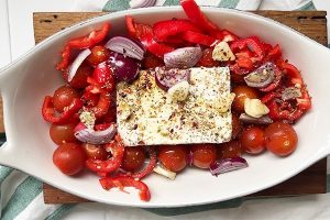 pasta met gebakken feta stap 3