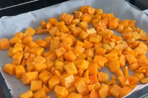 Pastaschotel met pompoen stap 1
