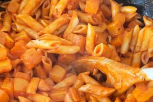 Pastaschotel met pompoen stap 4