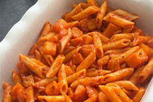 Pastaschotel met pompoen stap 5