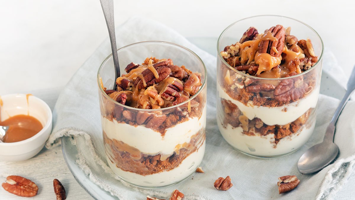Pecan pie trifle