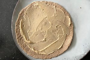 wraps met pompoen stap 2