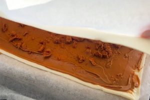 Speculaas bladerdeeg staf stap 3