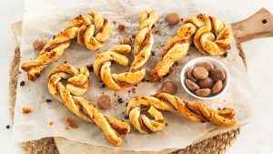 speculaas bladerdeeg staf maken