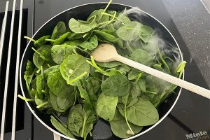 pasta met gorgonzola stap 1