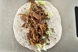 Wraps met gyros stap 3