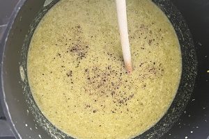 Broccoli cappuccino soep stap 3