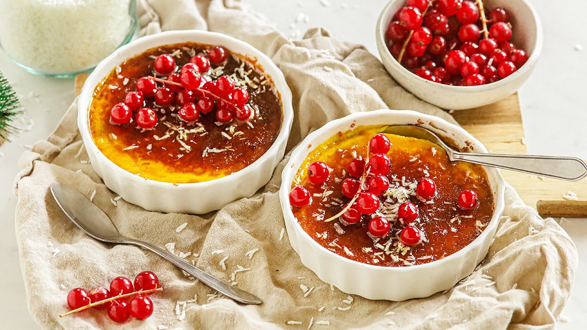 Vegan crème brûlée