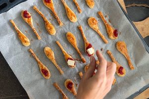 bladerdeeg amuse lepels stap 5