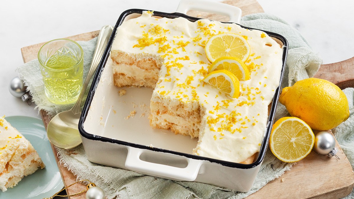 Limoncello tiramisu