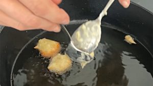 Kwarkini kwarkbollen stap 4