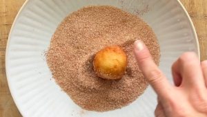 Kwarkini kwarkbollen stap 6