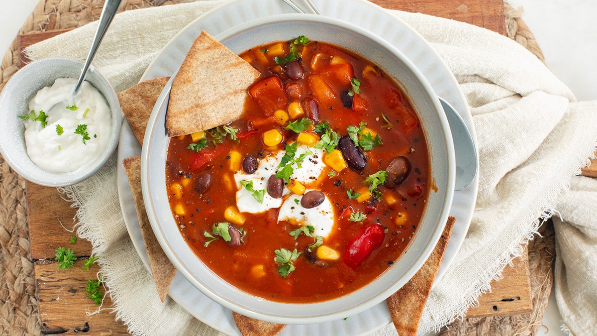 Mexicaanse groentesoep