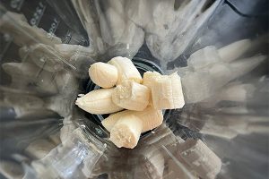 Smoothie banaan en yoghurt stap 1