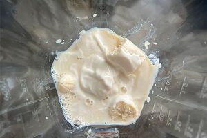 Smoothie banaan en yoghurt stap 3