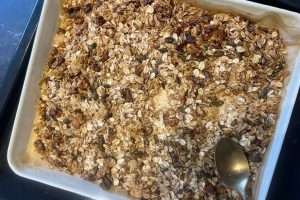speculaas granola stap 3
