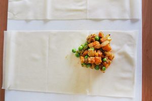 indiase samosa's stap 4