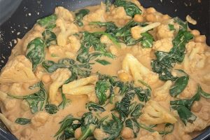 bloemkool curry stap 3
