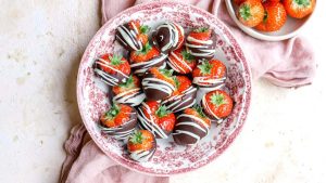 chocolade-aardbeien