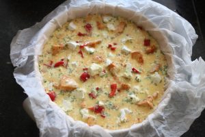 frittata met kip stap 3
