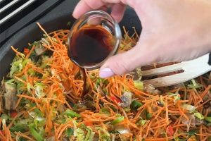 Loempia maken in de Airfryer stap 1