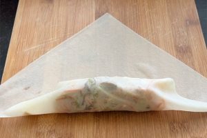 Loempia maken in de Airfryer stap 4