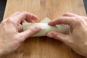 Loempia maken in de Airfryer stap 6