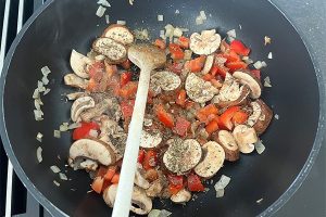 Macaroni met gehaktballetjes stap 3