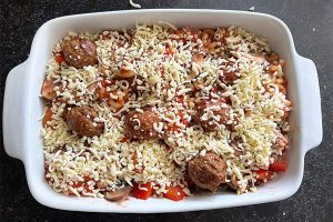 Macaroni met gehaktballetjes stap 6