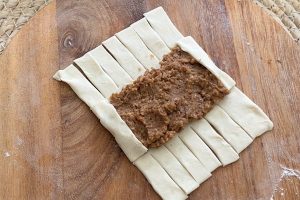 pecanbroodjes van bladerdeeg stap 4