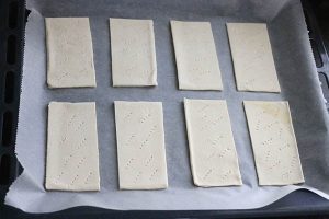 tompouce maken stap 1