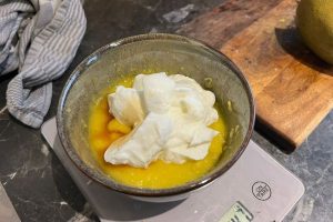 mango mousse stap 2