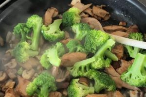 pasta met roomsaus stap 3