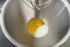 zabaglione maken stap 1