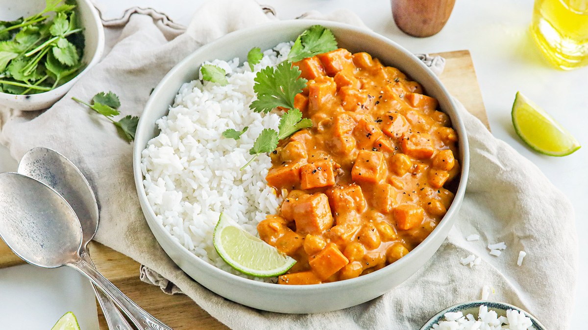 Zoete aardappel stoof