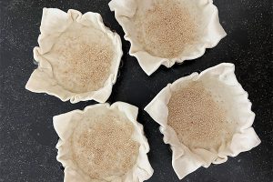 Mini quiches met geitenkaas stap 1