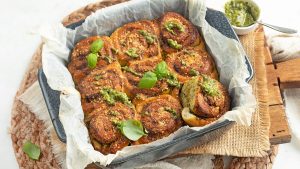 pesto broodjes recept