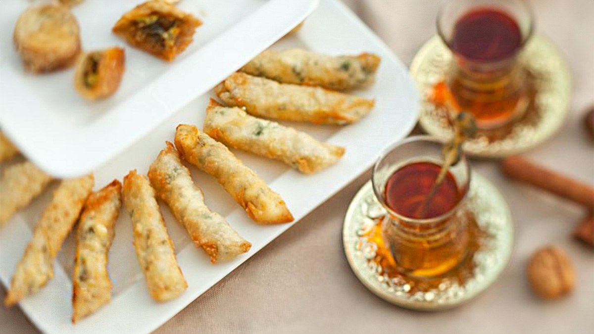Turkse feta rolletjes