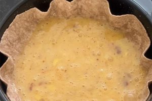 wrap quiche uit de airfryer stap 2