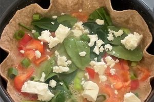 wrap quiche uit de airfryer stap 5