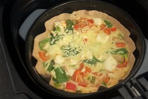 wrap quiche uit de airfryer stap 6